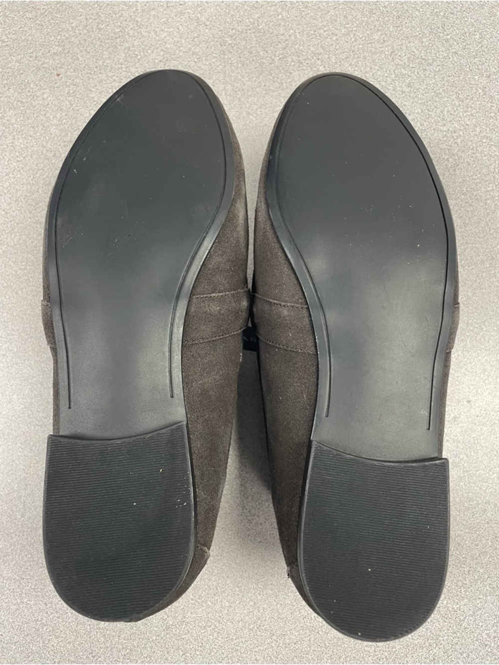 Tahari Dark Brown Loafers with Gold Accent - Picture 3 of 3